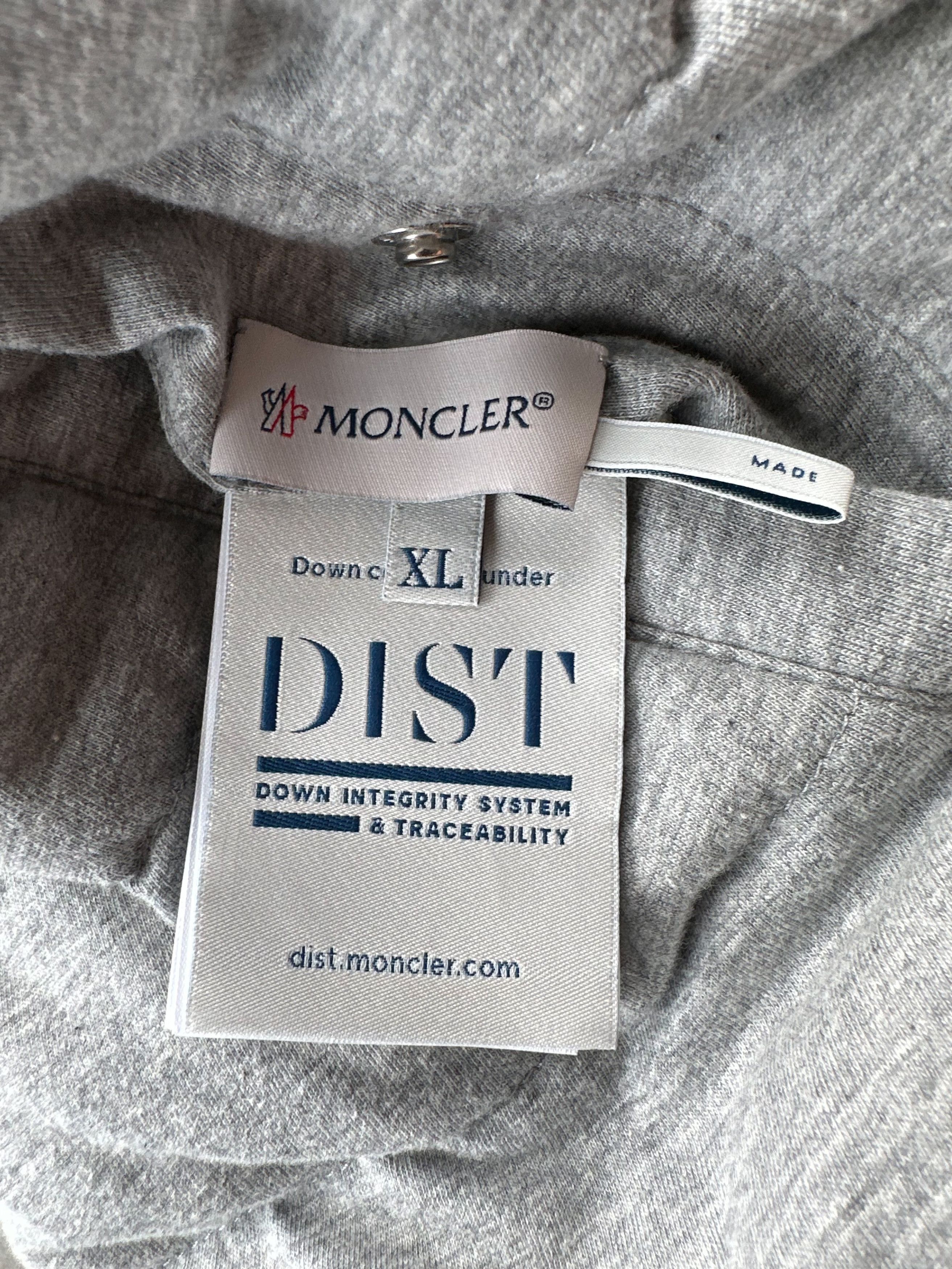 Moncler Moncler Black & Grey Maglia Reversible Bomber Jacket Size US XL / EU 56 / 4 - 5 Thumbnail