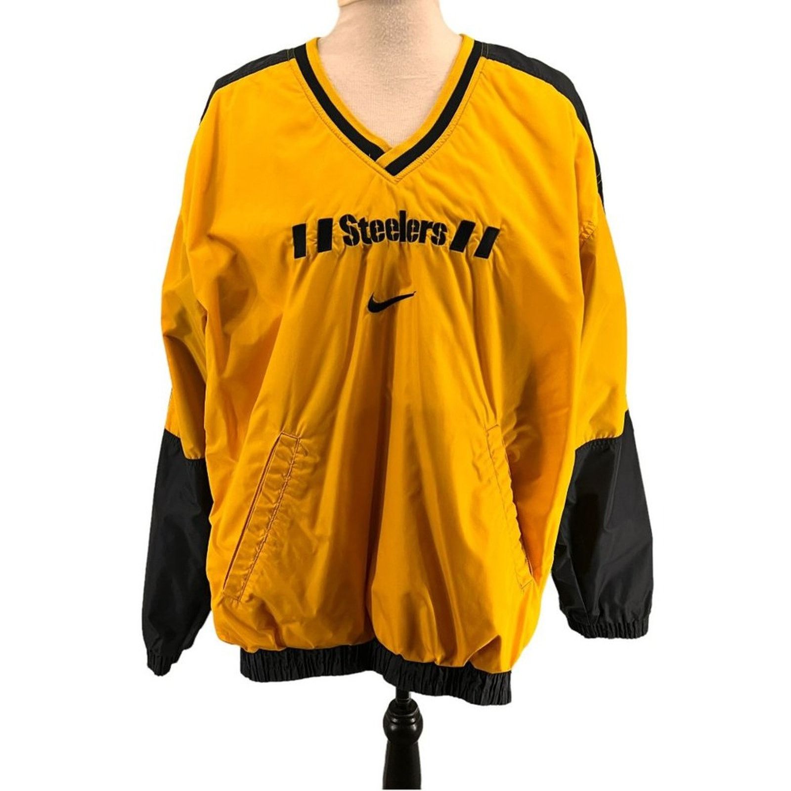 Nike Vintage Nike Proline Reversible Pittsburgh Steelers Pullover Size US L / EU 52-54 / 3 - 11 Thumbnail
