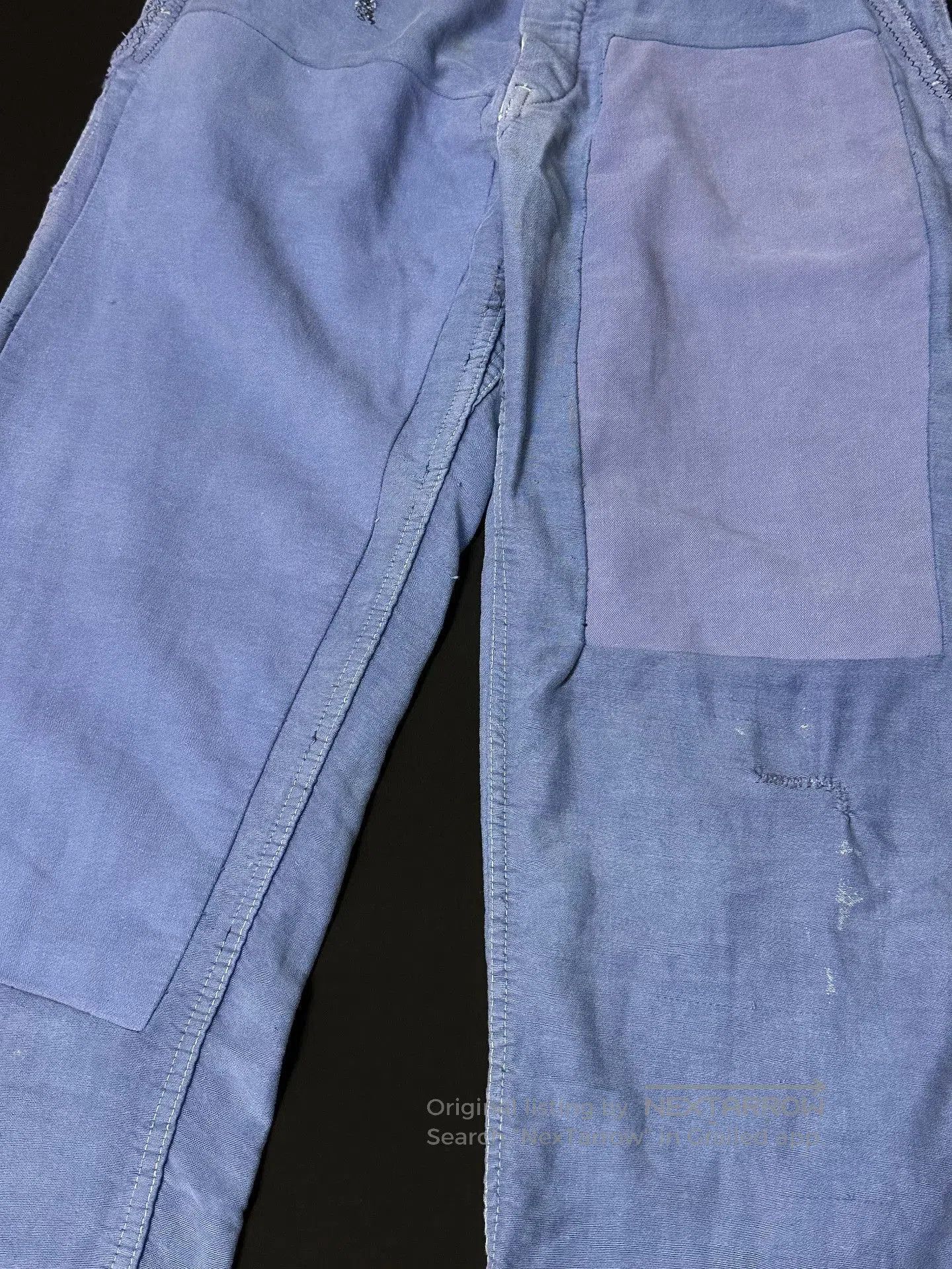 Vintage Vintage 50s French Workwear Moleskin Boro Pants. Size US 31 - 2 Thumbnail