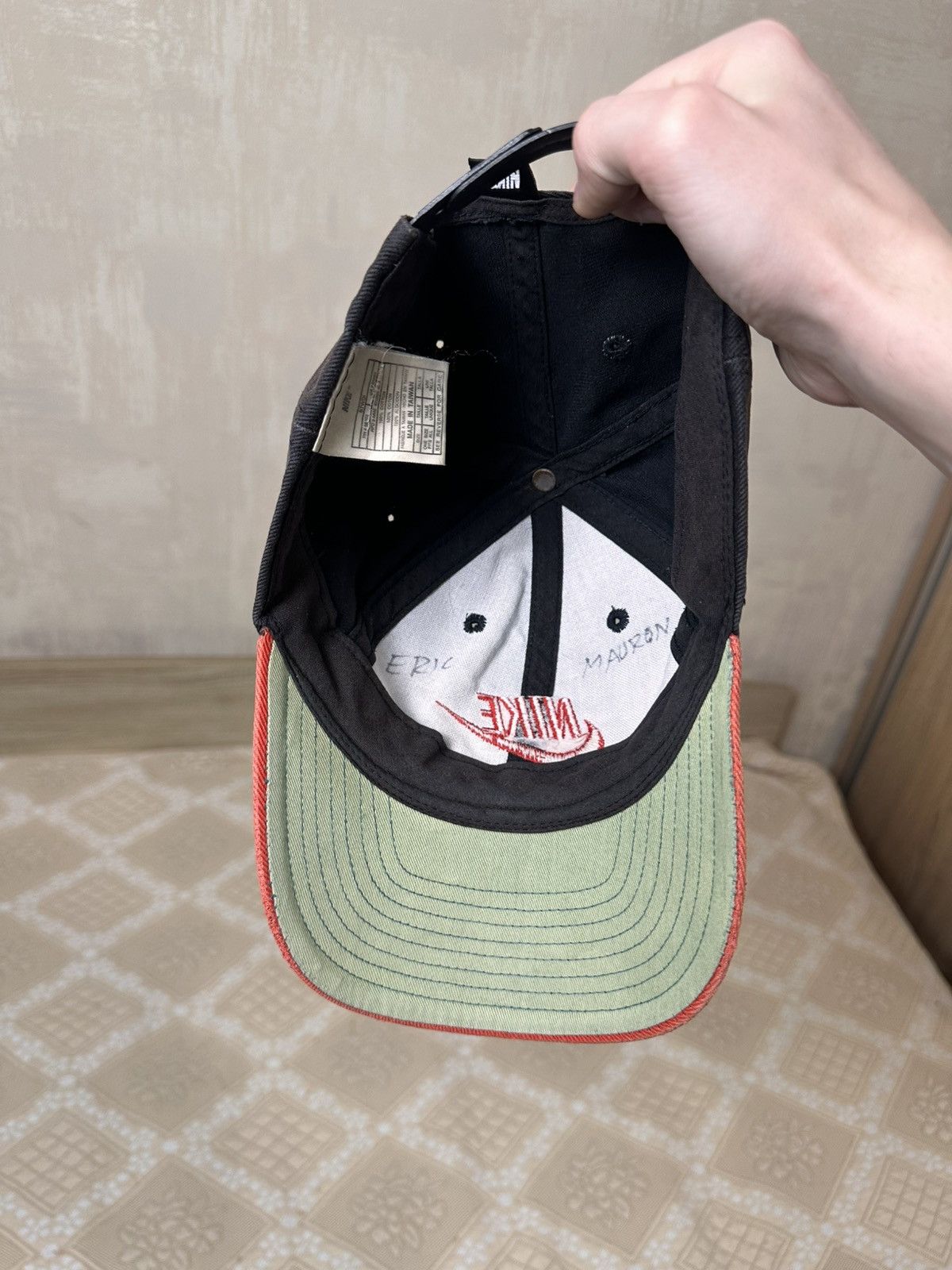 Nike 🔥 Nike 90s Big Logo Cap Hat Y2K Faded Court Size ONE SIZE - 6 Thumbnail