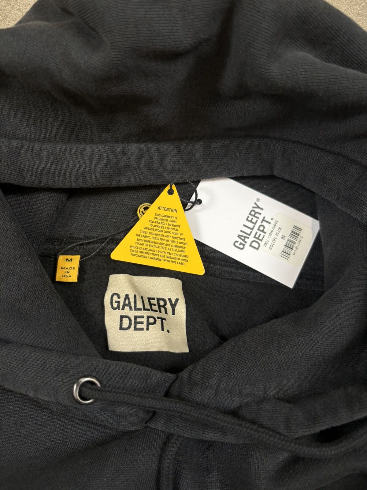 Gallery Dept. Gallery Dept Dept de la Gallery Hoodie, Black Size US M / EU 48-50 / 2 - 10 Thumbnail