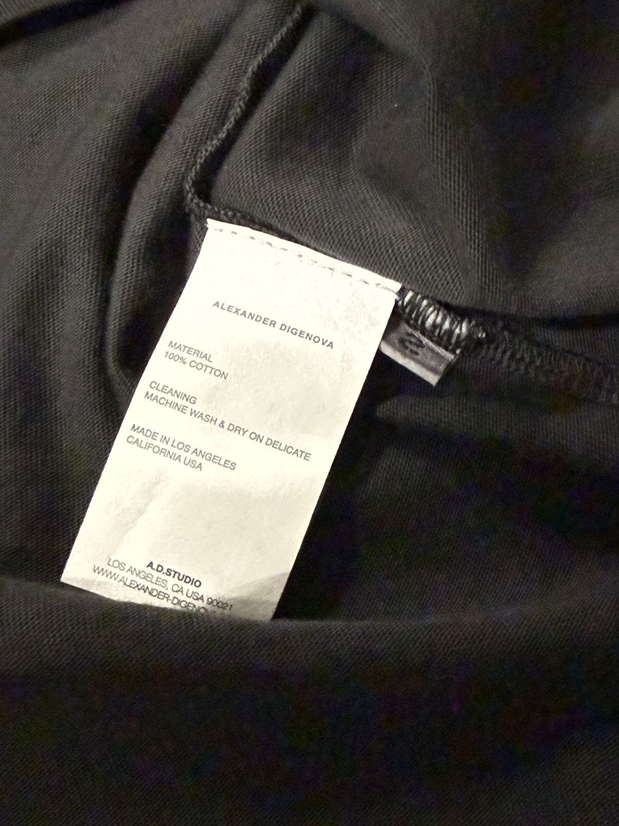 ALEXANDER DIGENOVA Alexander Digenova Black Christian Tee Size US L / EU 52-54 / 3 - 3 Thumbnail