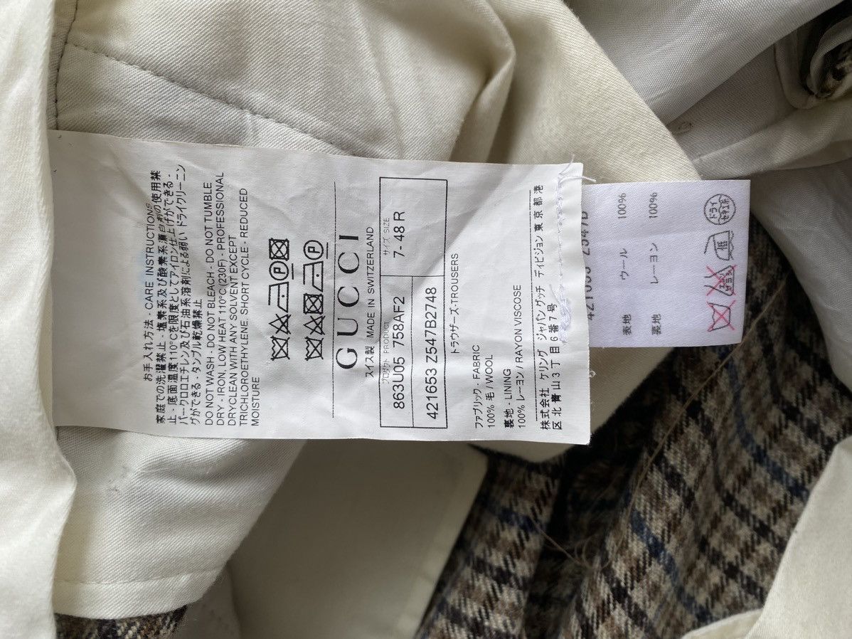 Gucci Gucci Sample Wool Pants 2018 Size US 31 - 7 Thumbnail