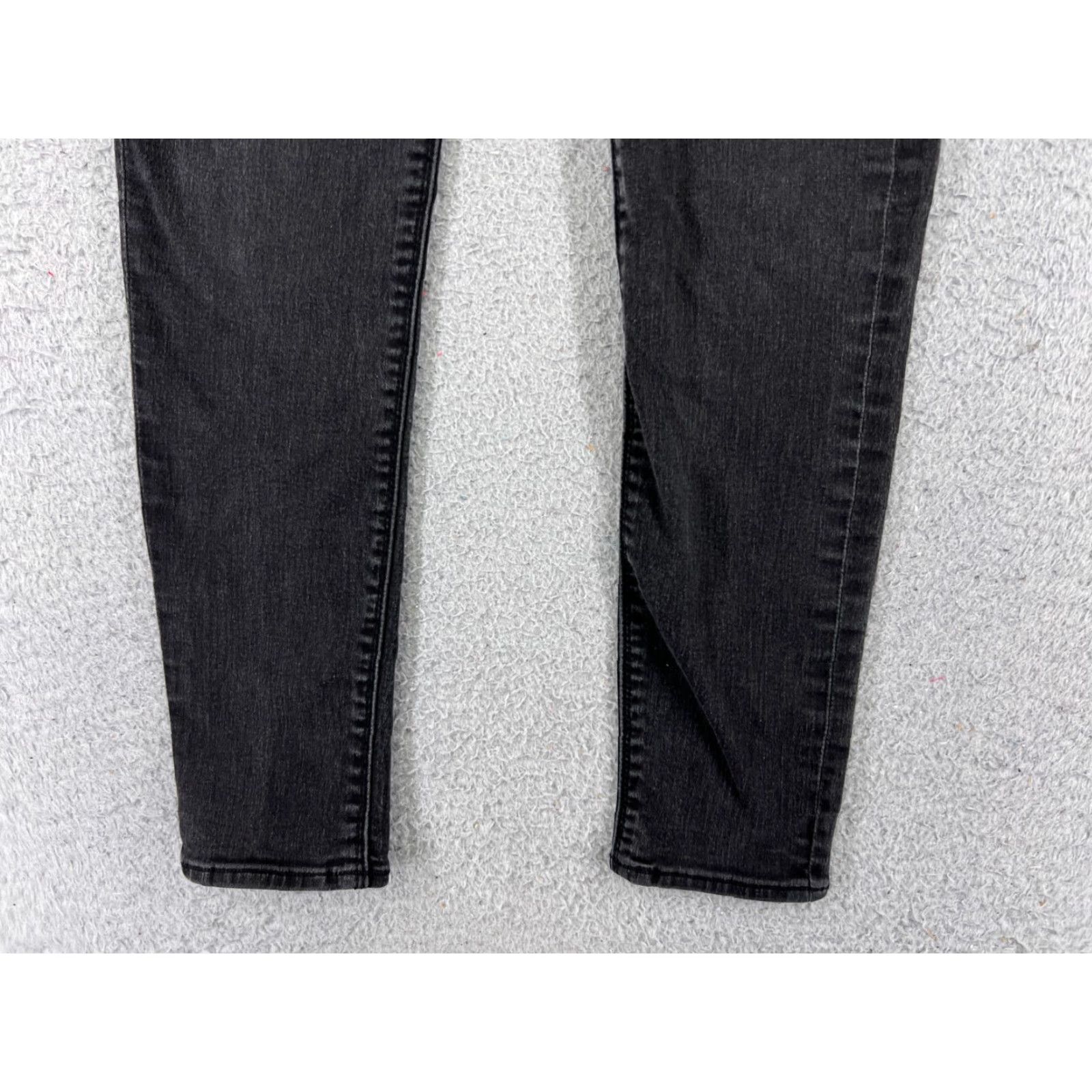 Lucky Brand Lucky Brand Jeans Womens 6 Black Denim Brooke Legging Jean Skinny Tapered Size 28" / US 6 / IT 42 - 2 Thumbnail