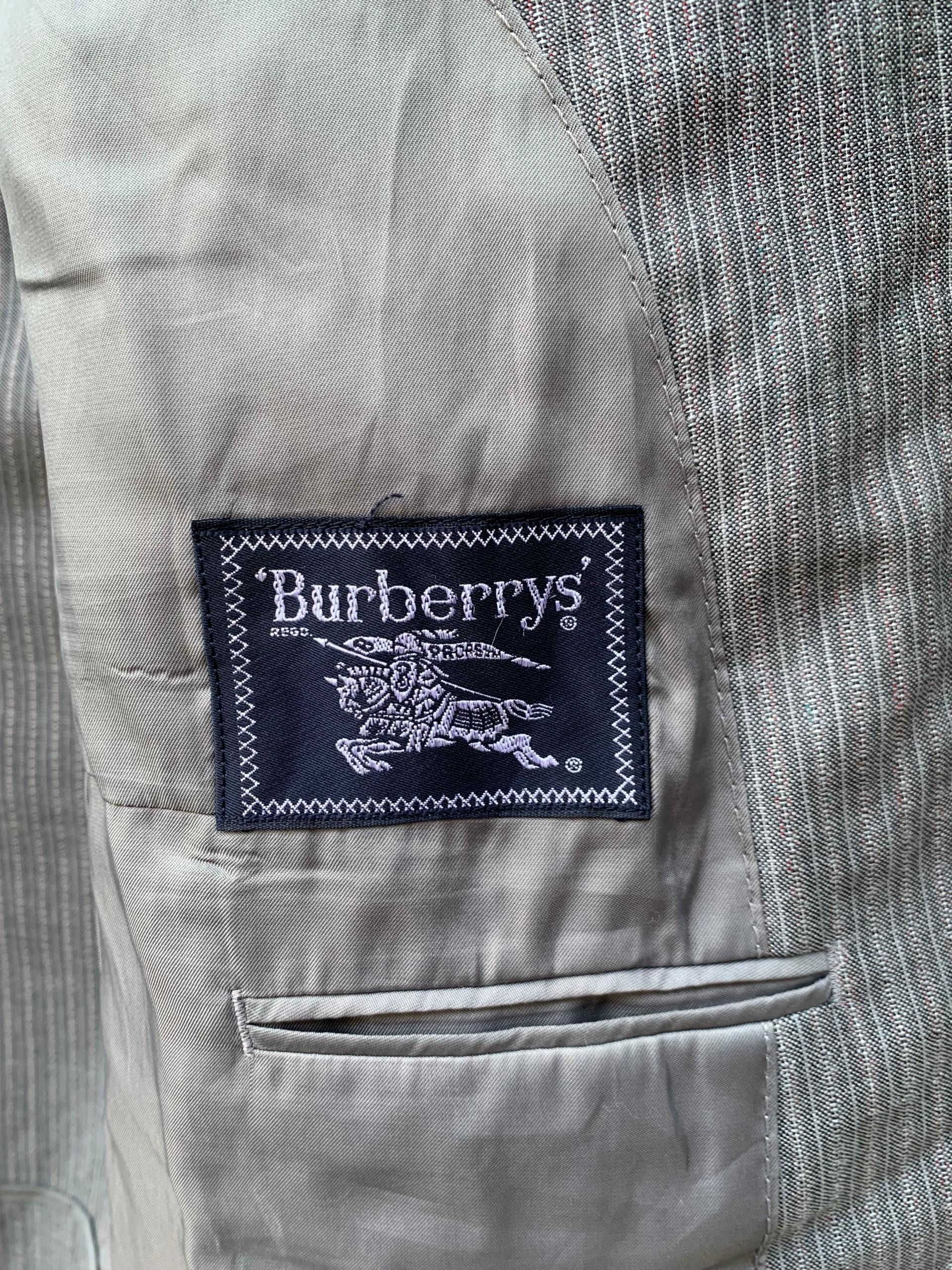 Burberry × Vintage Vintage Burberry Blazer Size 40R - 7 Thumbnail