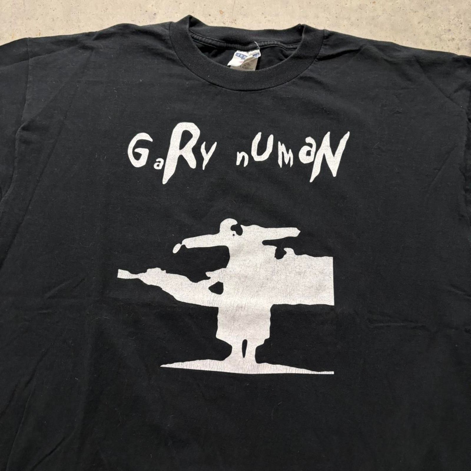 Band Tees × Vintage Crazy Vintage Y2K 2001 Gary Numan Pure Tour T Shirt Size US XL / EU 56 / 4 - 2 Thumbnail