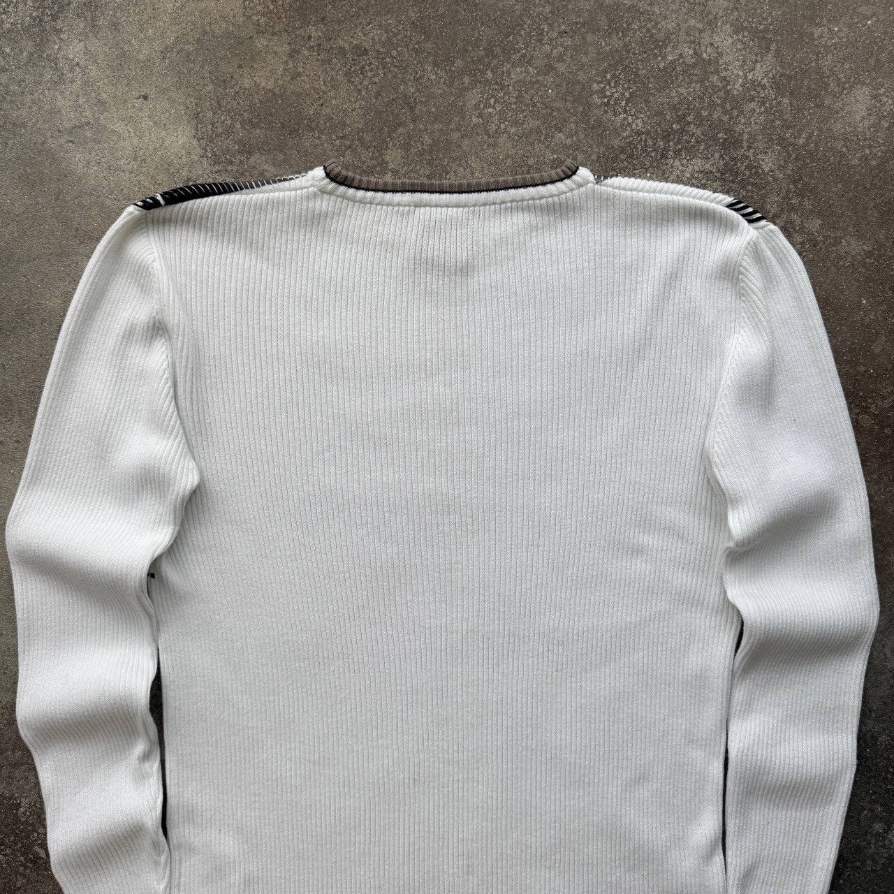Hysteric Glamour Diesel Style Y2K Vintage Punk Opium Ribbed Knit Sweater Size US L / EU 52-54 / 3 - 11 Thumbnail