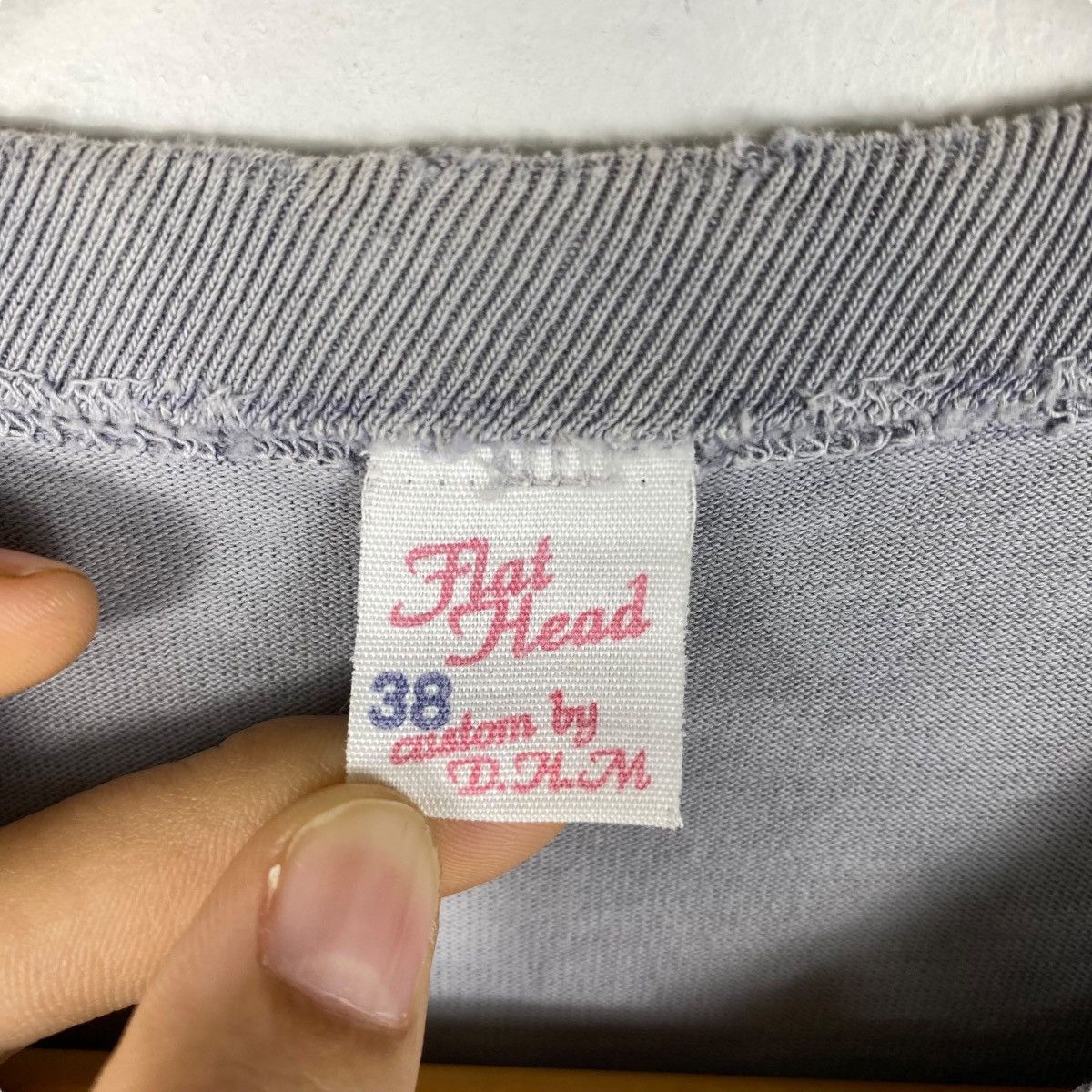 The Flat Head Faded Distressed FLAT HEAD Bike Week Days Custom By DHM Tee Size US M / EU 48-50 / 2 - 5 Thumbnail