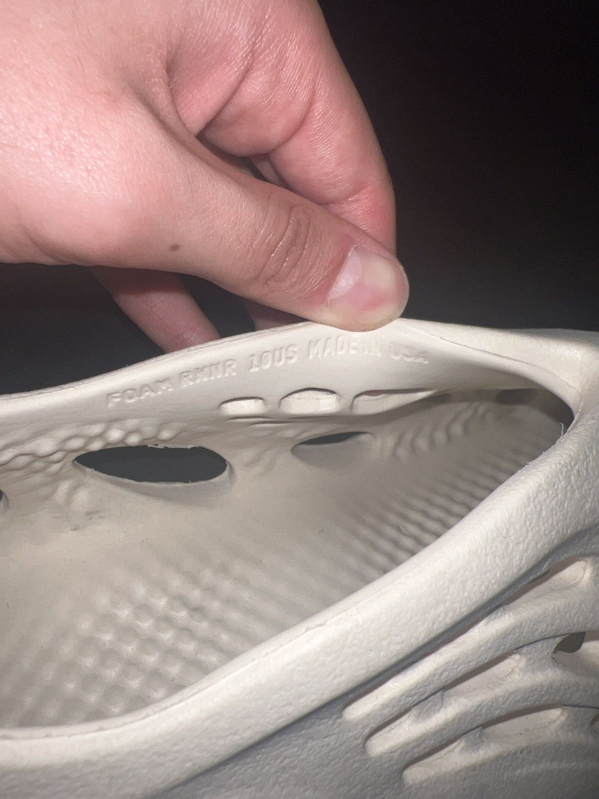 Adidas Yeezy Foam RNNR “Sand” Size US 10 / EU 43 - 7 Thumbnail