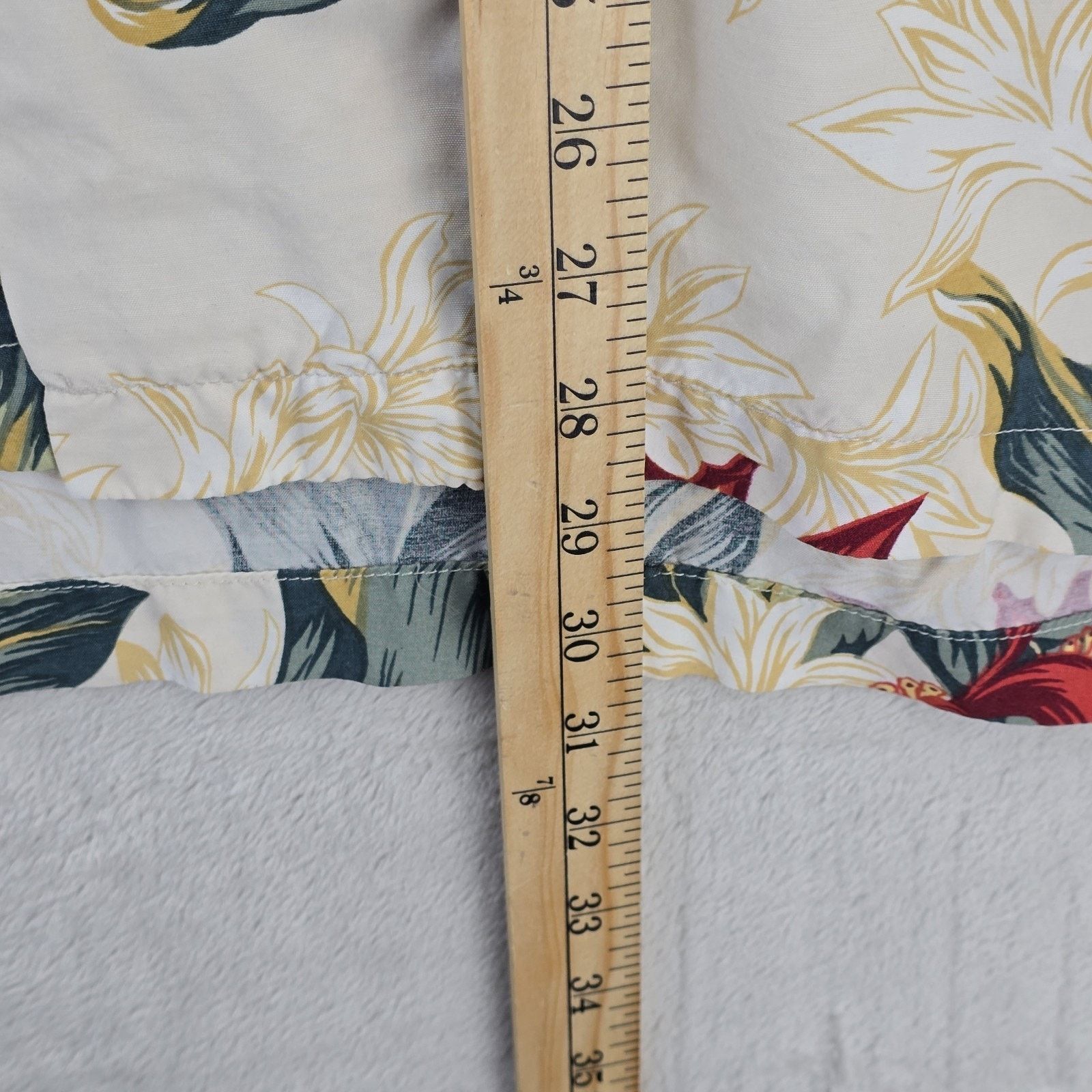 Quicksilver Vintage Quiksilver Silver Hawaiian Shirt XL Aloha Floral Size US XL / EU 56 / 4 - 9 Thumbnail