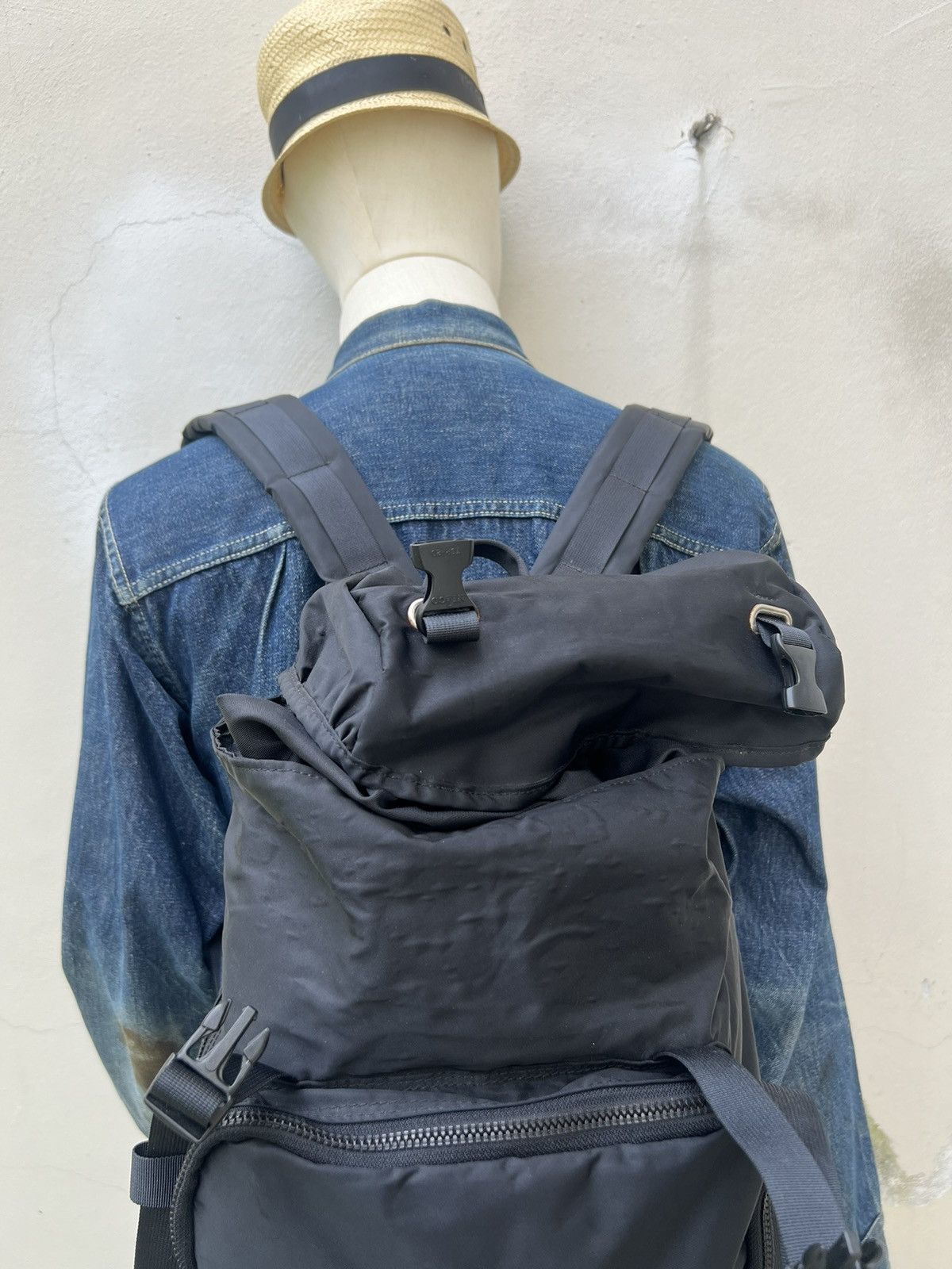 Vintage SAZABY Japan Black Backpack