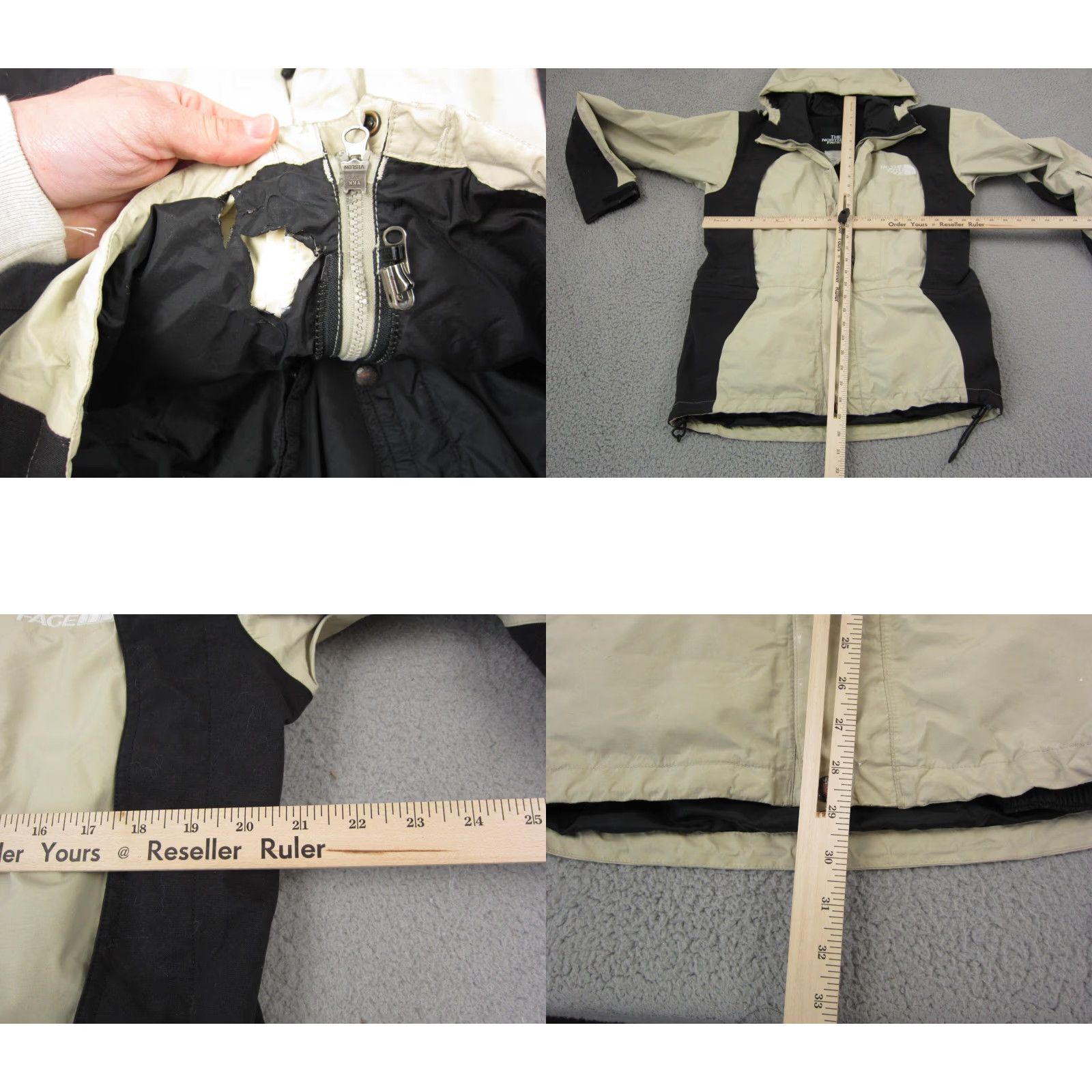 The North Face VINTAGE The North Face Jacket Mens Small Brown Black Mountain Gore Tex 90 Size US S / EU 44-46 / 1 - 8 Thumbnail