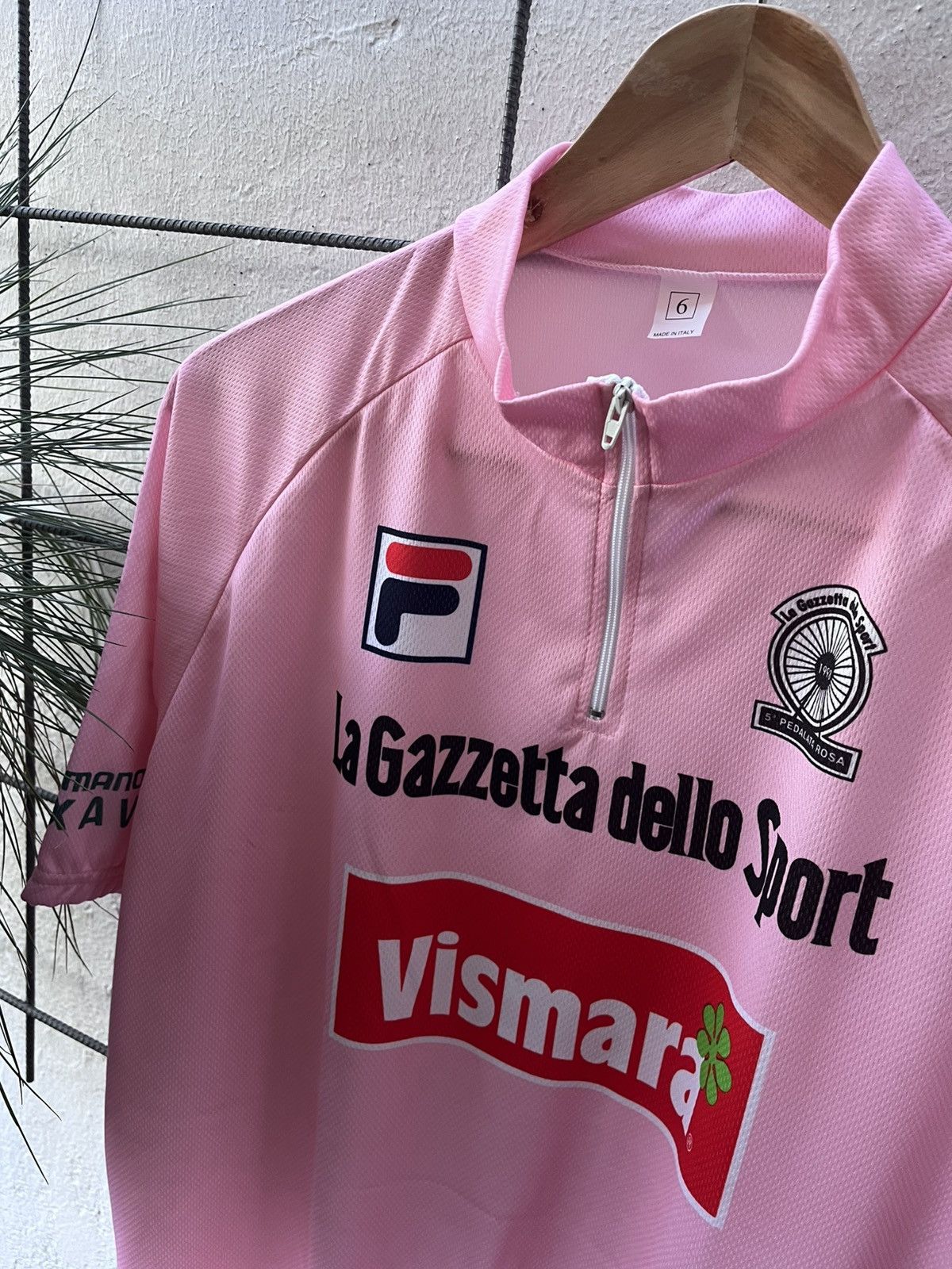 Fila SMS Santini Vintage Cycling Racing Jersey Giro d‘Italia Size US XL / EU 56 / 4 - 3 Thumbnail