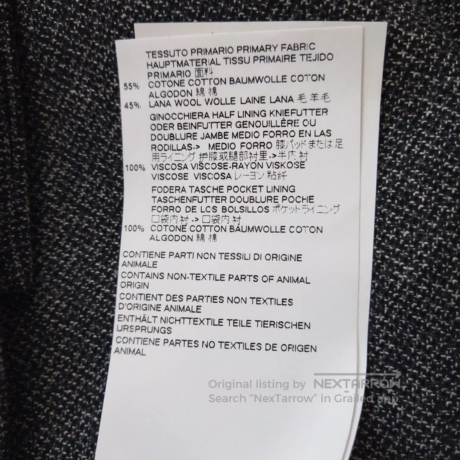Maison Margiela Maison Margiela Men's Cotton. Size US 34 / EU 50 - 8 Thumbnail