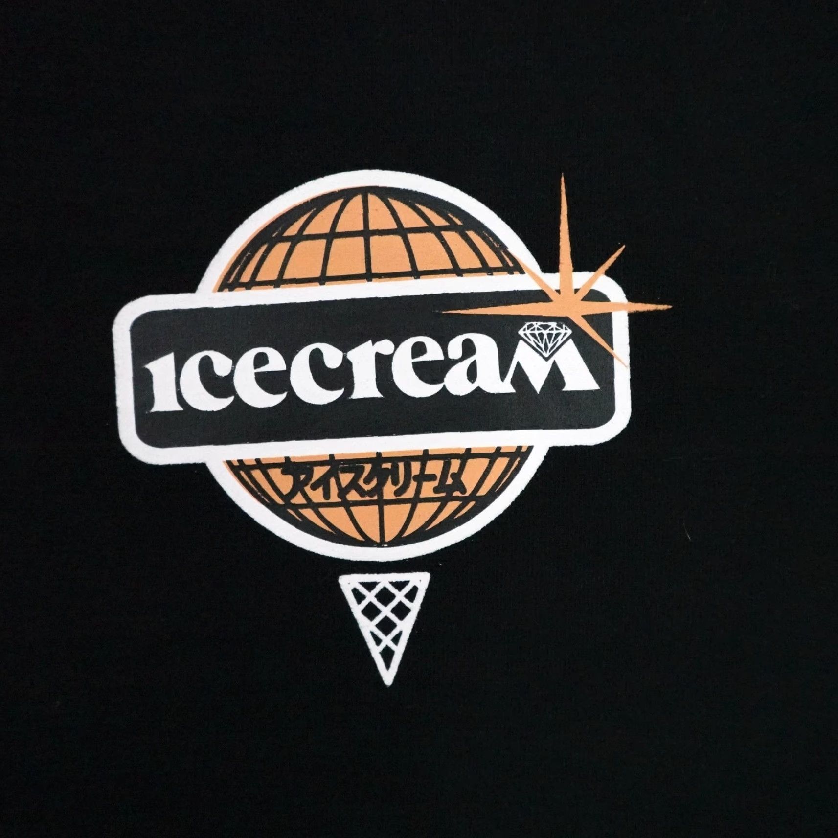 Vintage Icecream Shirt Mens XL Black BBC Billionaire Boys Club Worldwide Hip Hop Skater Shirt Size US XL / EU 56 / 4 - 3 Thumbnail