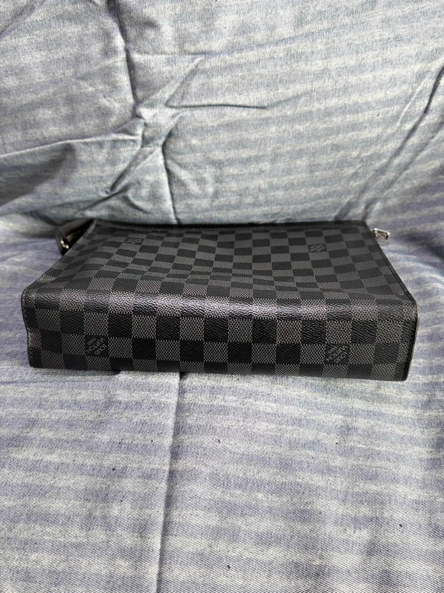 Louis Vuitton LV Damier Graphite clutch bag Ｑ20 Size ONE SIZE - 2 Thumbnail