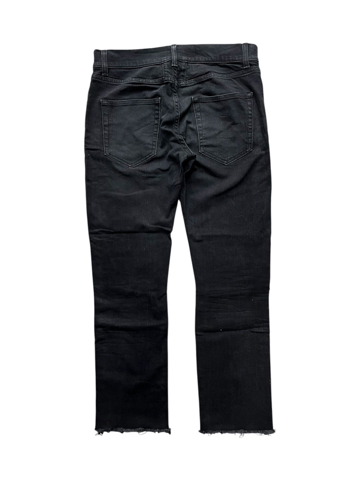 Saint Laurent Paris D02 hedi slimane distressed mid rise skinny jeans Size US 30 / EU 46 - 3 Thumbnail