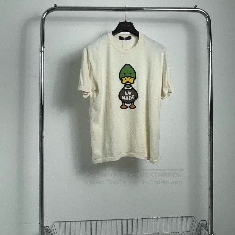 Louis Vuitton Louis Vuitton Nigo beige short sleeve Size US M / EU 48-50 / 2 - 2 Thumbnail