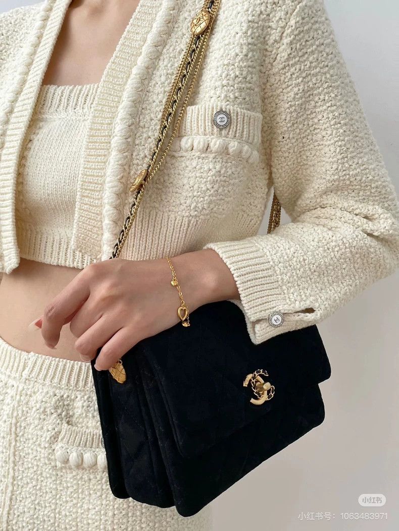 Chanel Chanel 22s spring and summer show beige high-waisted knitt Size XS / US 0-2 / IT 36-38 - 8 Thumbnail