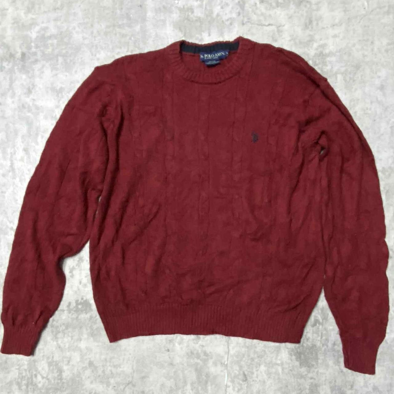 Other Burgundy Polo Ralph Lauren sweater Size US L / EU 52-54 / 3 - 1 Thumbnail