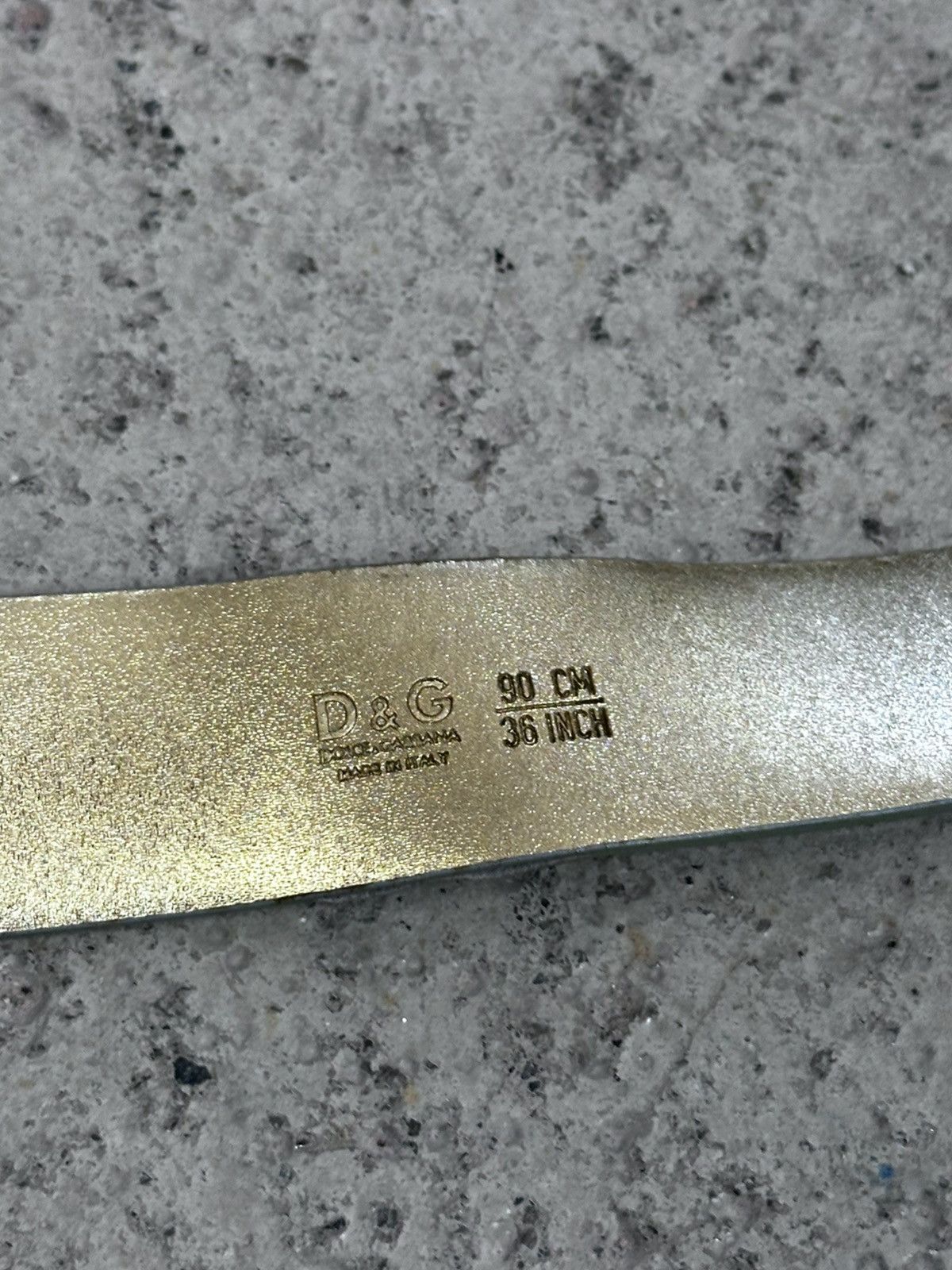 Dolce & Gabbana Dolce & Gabbana Belt Gold Rare Retro Size ONE SIZE - 11 Thumbnail