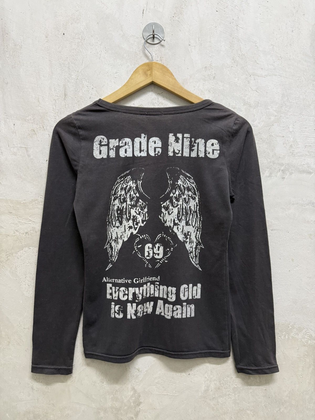 If Six Was Nine 2000s Relache 69 Foti Wing Grunge Poem Size US XS / EU 42 / 0 - 1 Thumbnail