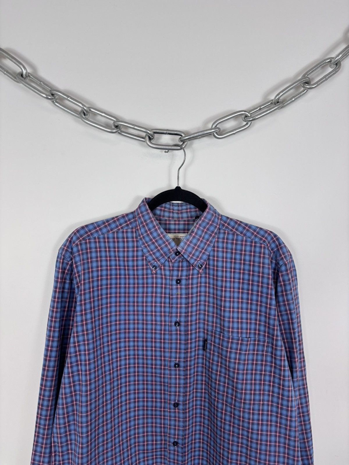 Avirex Vintage Avirex USA Checkered Army Military Long Sleeve Shirt Size US L / EU 52-54 / 3 - 2 Thumbnail