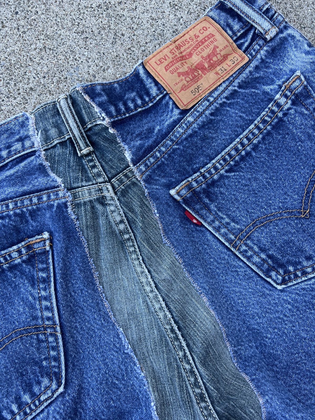 Levi's Reworked wide leg Levi’s 505 Size US 32 / EU 48 - 5 Thumbnail