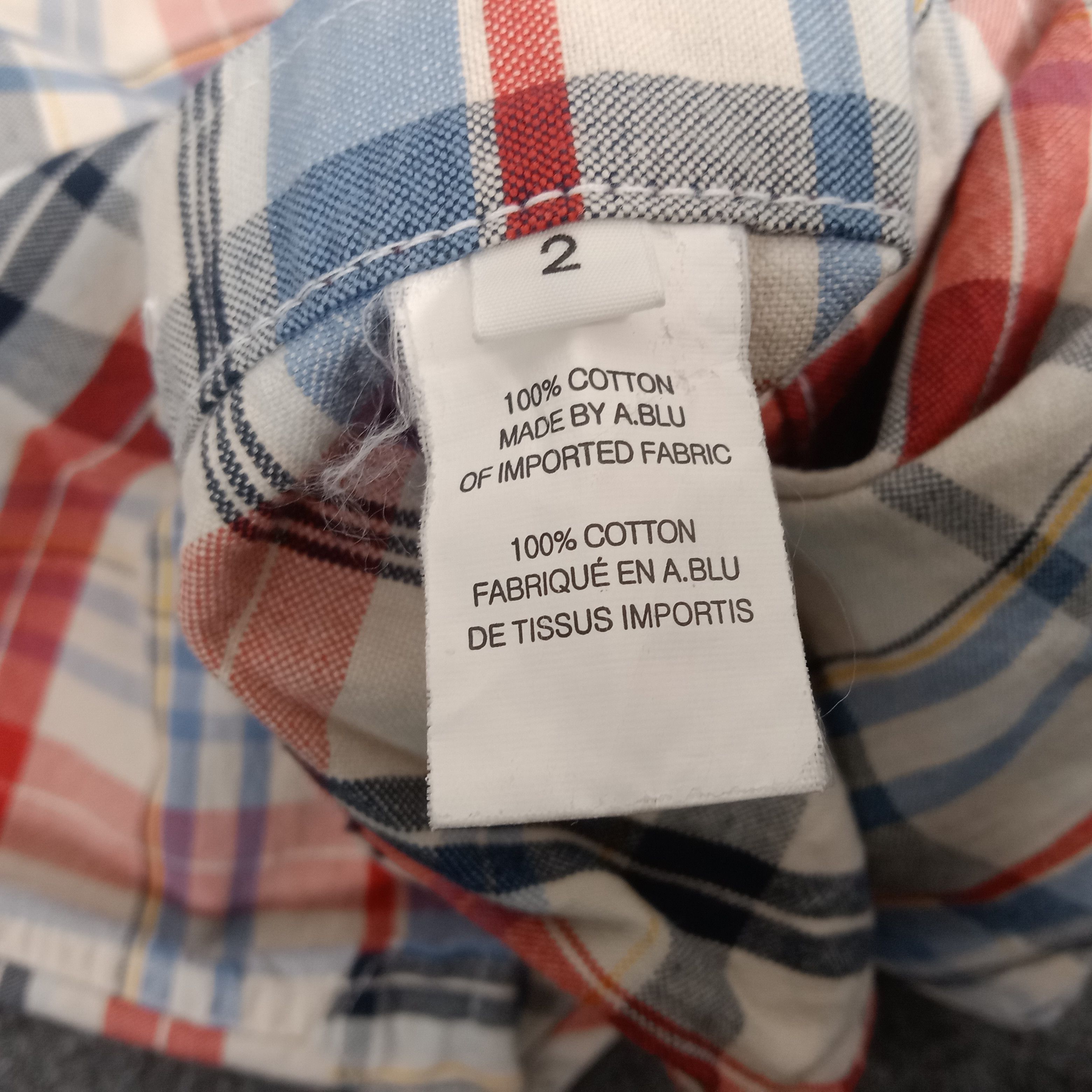 Designer × Thom Browne × Vintage Thom Browne American Brand Shirt Button Up Size US L / EU 52-54 / 3 - 9 Thumbnail