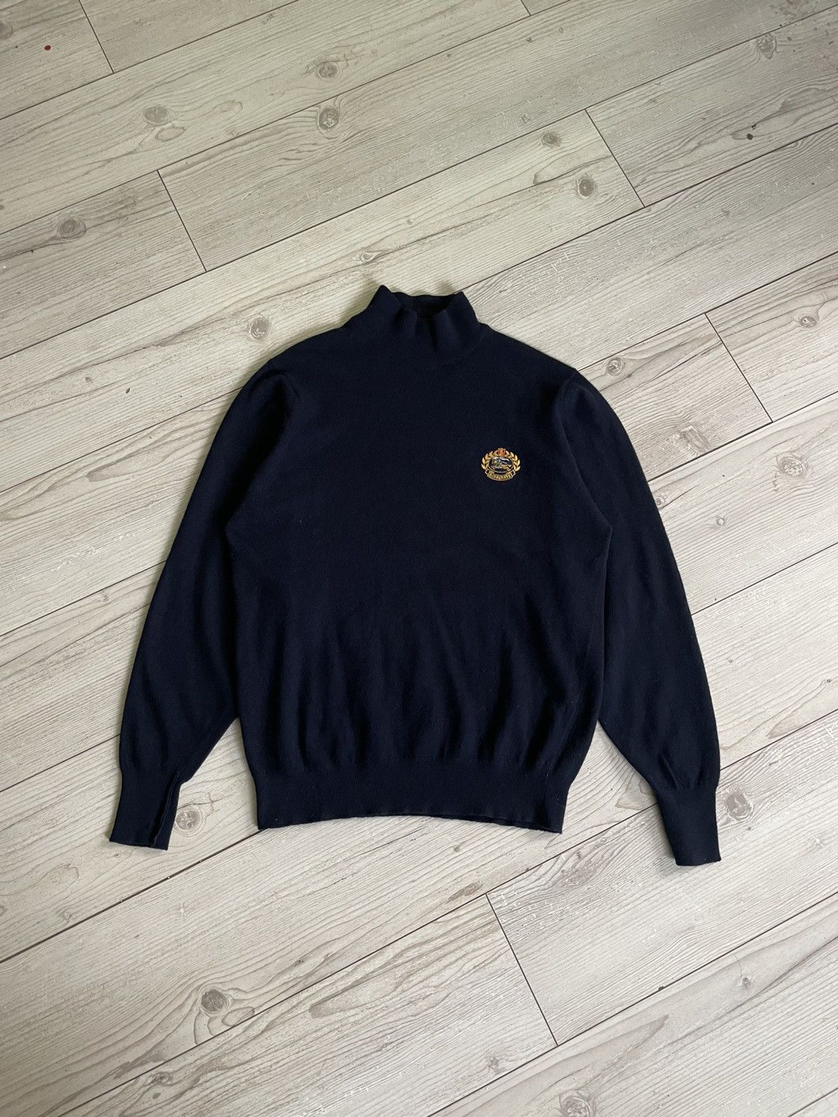 Burberry × Vintage Burberry Very Rare Wool Sweather Size US M / EU 48-50 / 2 - 1 Thumbnail