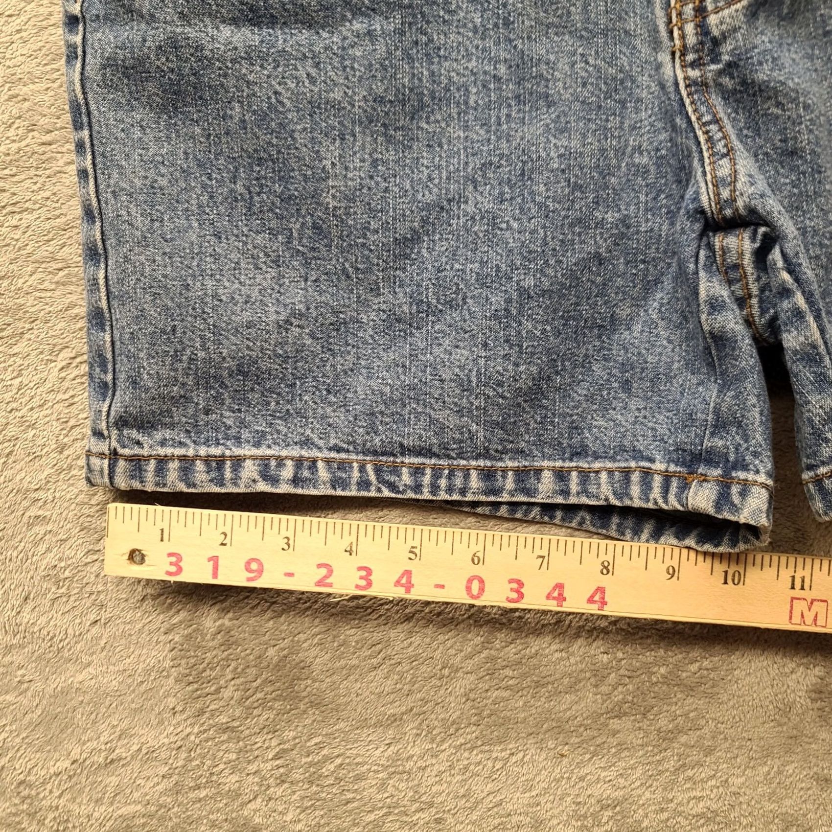 Calvin Klein Calvin Klein Mom Shorts Womens 12 Blue Denim High Rise 90s Y2K Cotton Casual Denim Shorts Womens 90s Mens? Size 34" / US 12 / IT 48 - 6 Thumbnail