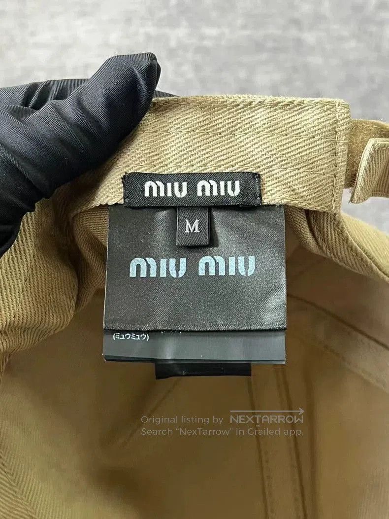 Miu Miu miumiu colorblock baseball cap. Size ONE SIZE - 5 Thumbnail