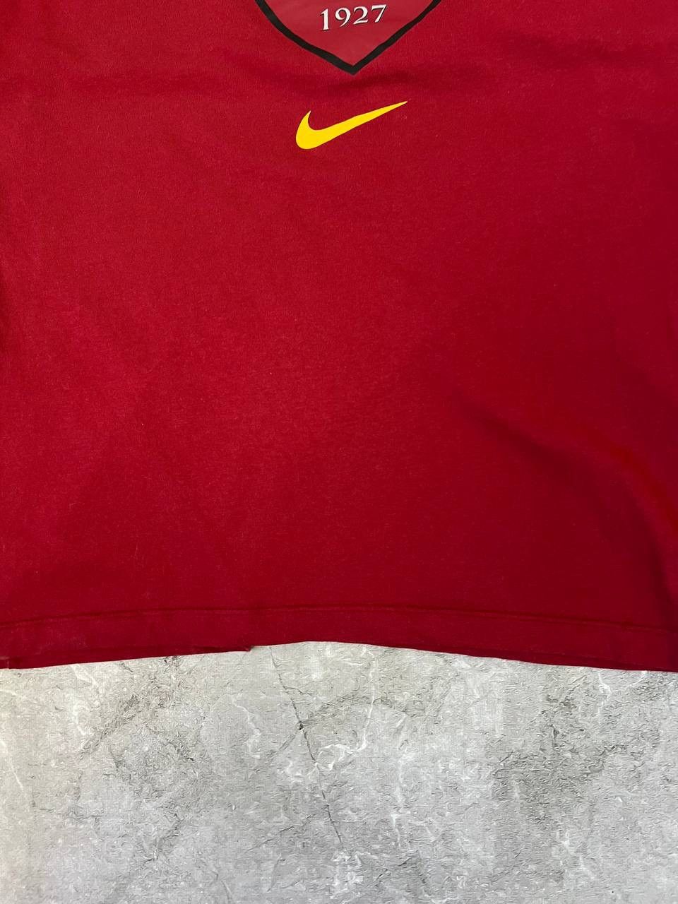 Nike AS Roma 2020/2021 Cotton Nike Maglia T shirt Football Red M Size US M / EU 48-50 / 2 - 4 Thumbnail
