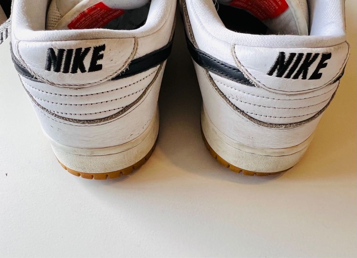 Nike Nike SB Dunk Low Orange Label White Size US 13 / EU 46 - 8 Thumbnail
