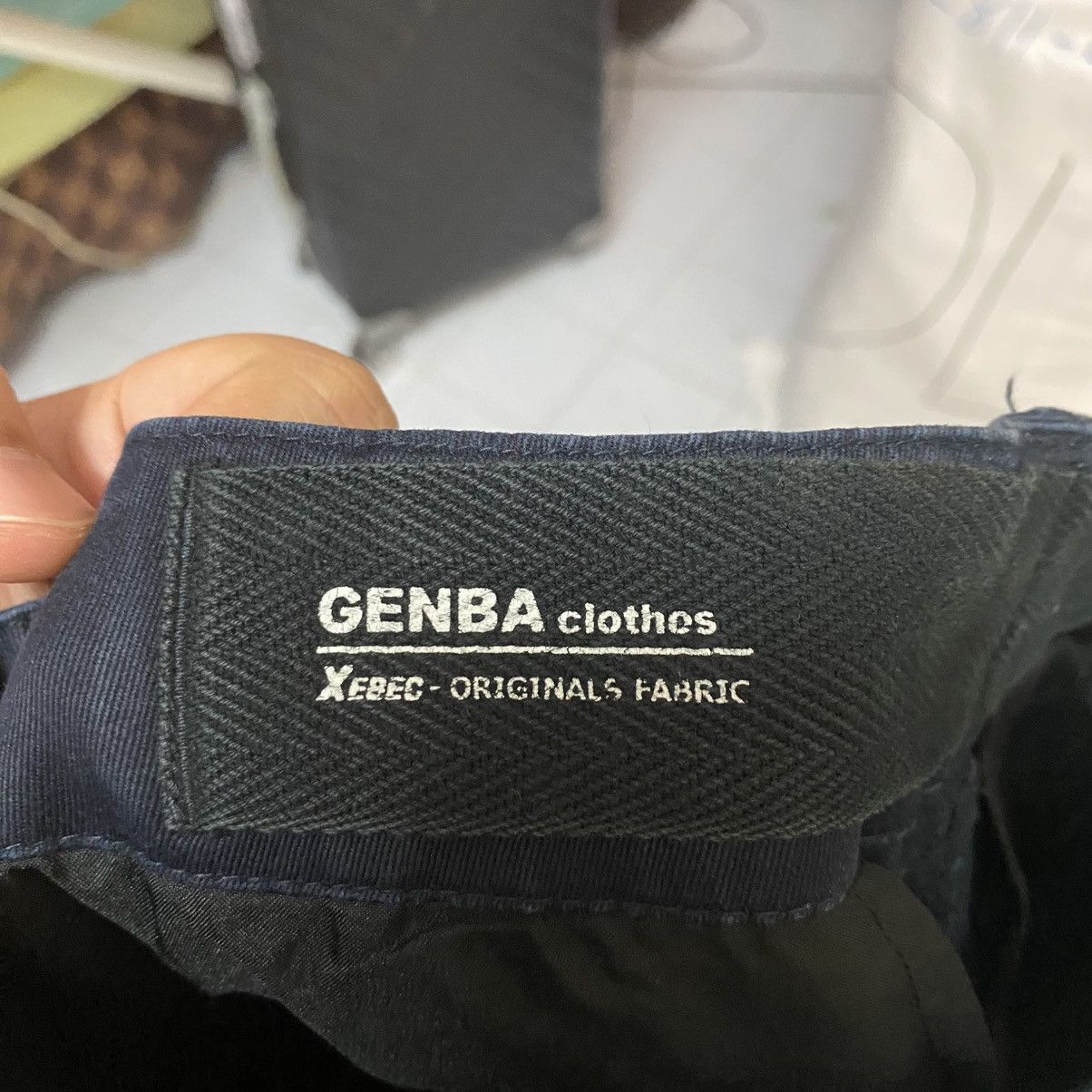 Other DL Xebec Dark Blue Cargo Multipocket Pants #C927 Size US 32 / EU 48 - 19 Thumbnail
