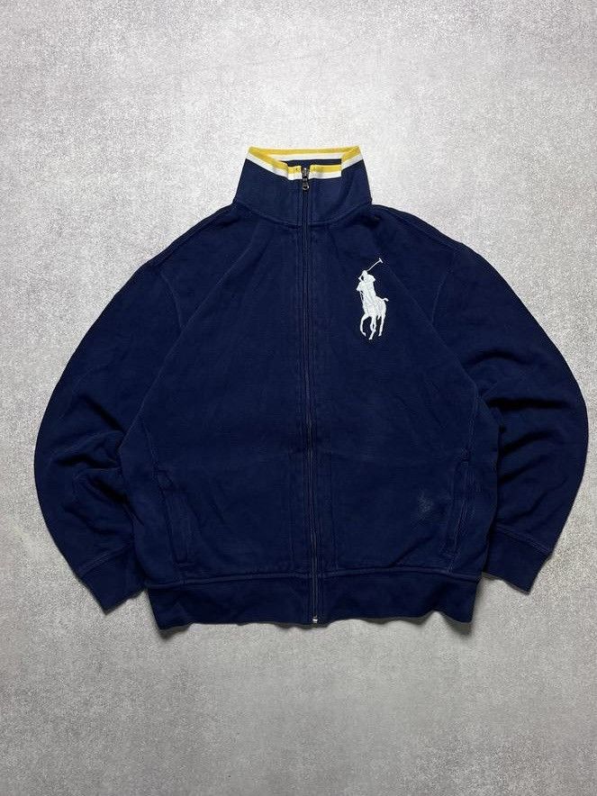 Vintage Vintage Polo Ralph Lauren Big Pony Boxy Olympic Jacket L Size US L / EU 52-54 / 3 - 1 Thumbnail