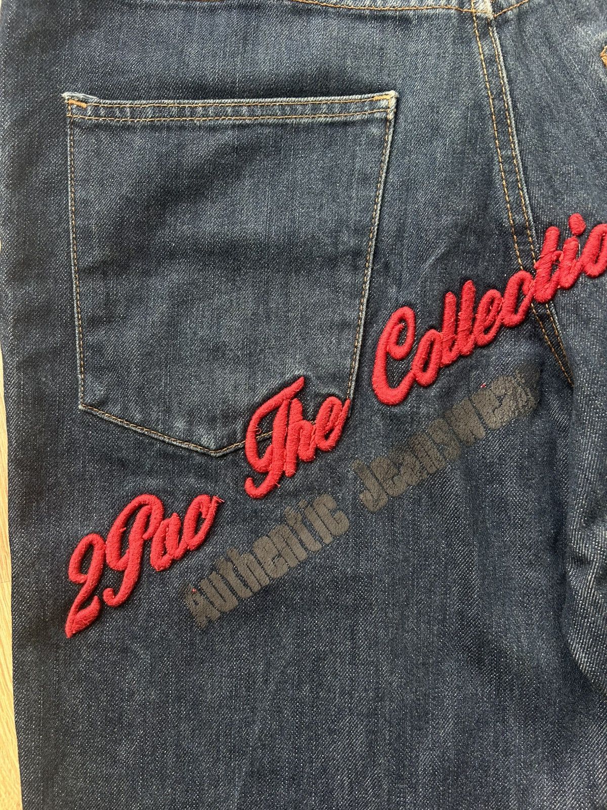 Vintage Vintage Y2K Baggy 2Pac Denim Jorts Jnco Style Skater Shorts Size US 30 / EU 46 - 10 Thumbnail