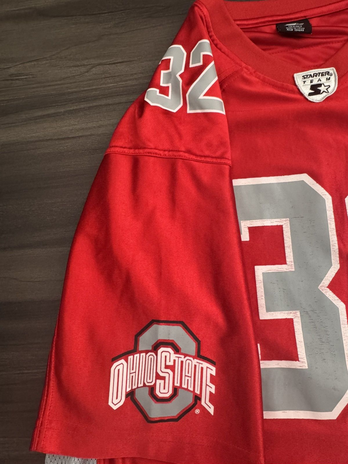 Starter × Vintage Starter Ohio State OSU Buckeyes NCAA Football Jersey Size US L / EU 52-54 / 3 - 4 Thumbnail