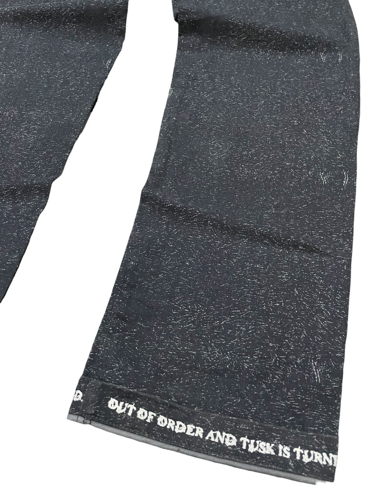 Hysteric Glamour × Japanese Brand Splash Number Poems Monkey Pocket Snow Effect Cargo Pants Size US 30 / EU 46 - 15 Thumbnail
