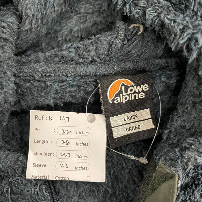 Japanese Brand Lowe Alpine Fleece Jacket Polartex | Grailed