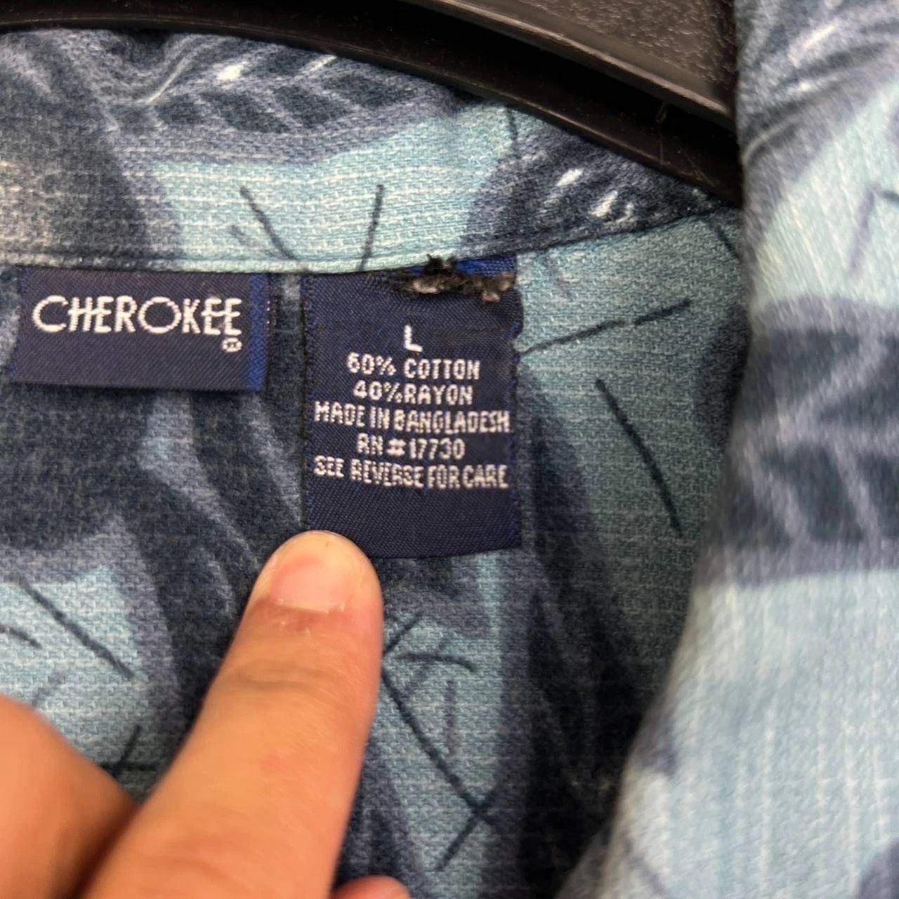 Cherokee Cherokee Shirt Hawaiian Button Up Short Sleeve Collared L Size US L / EU 52-54 / 3 - 3 Thumbnail