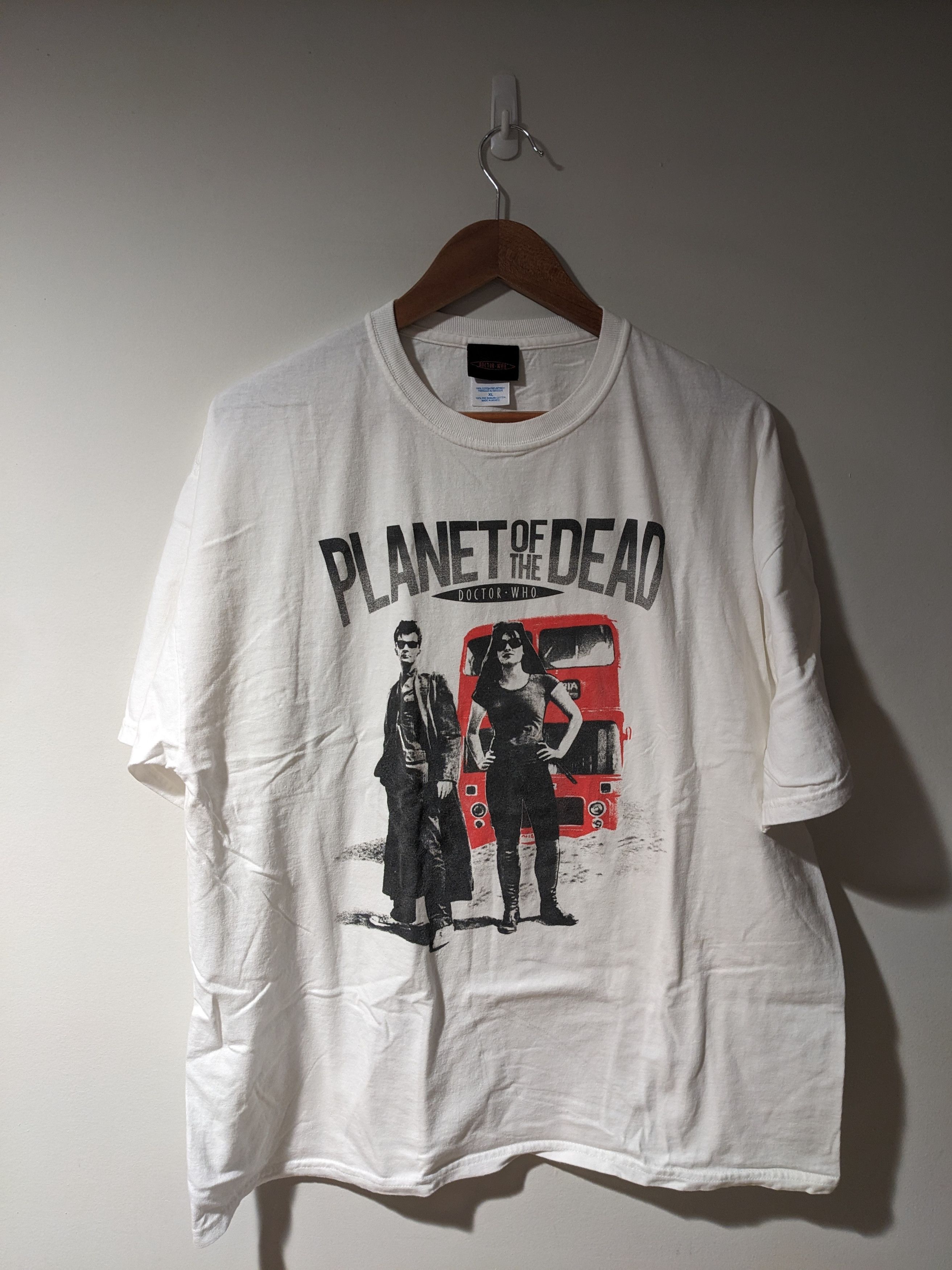 Gildan × Vintage Vintage 2004 Planet of the Dead Doctor Who TV Show T-Shirt Size US XL / EU 56 / 4 - 1 Thumbnail