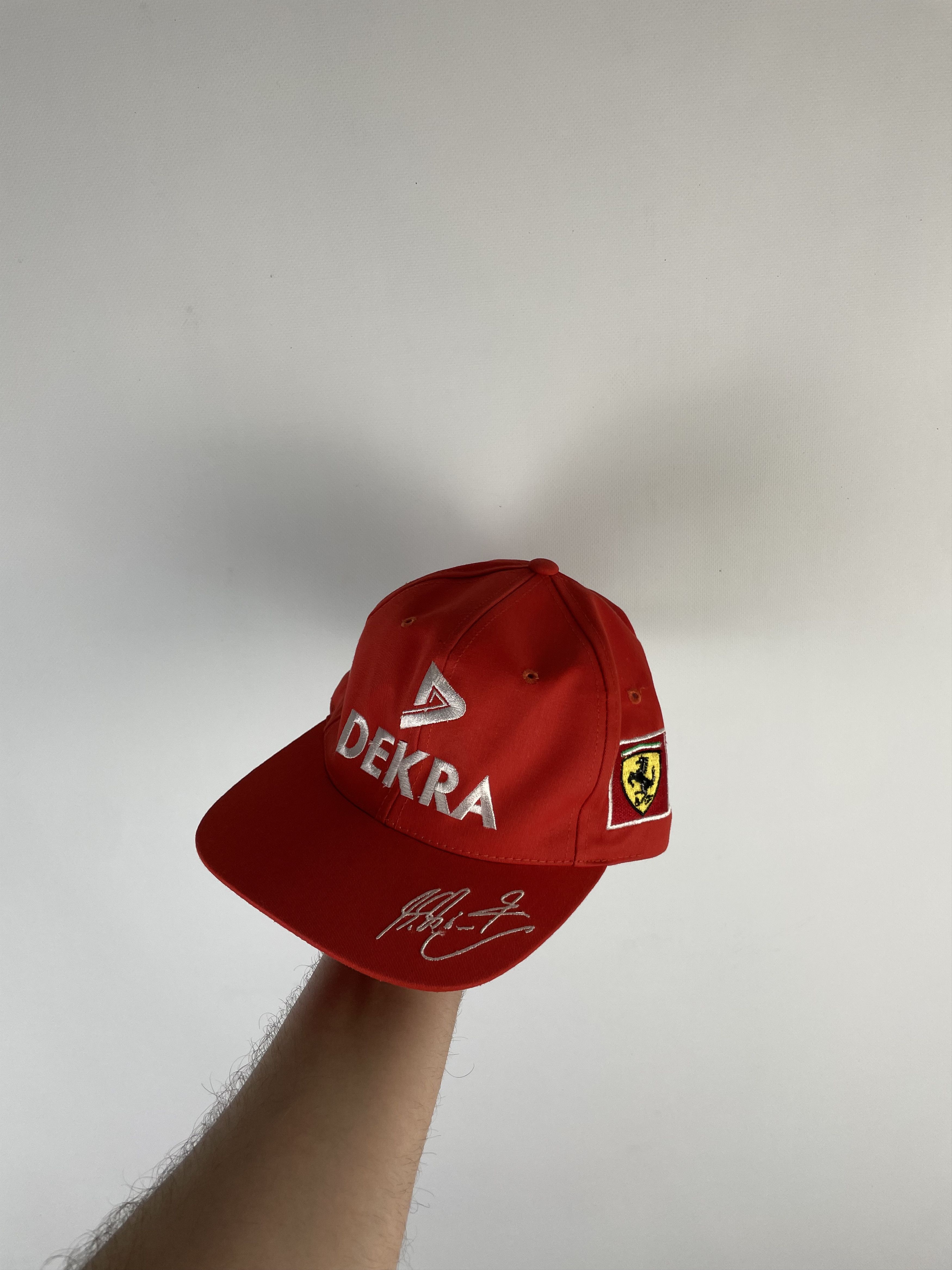 Ferrari × Vintage FERRARI CAP DEKRA VINTAGE MICHAEL SCHUMACHER CAP FORMULA 1 Size ONE SIZE - 1 Thumbnail