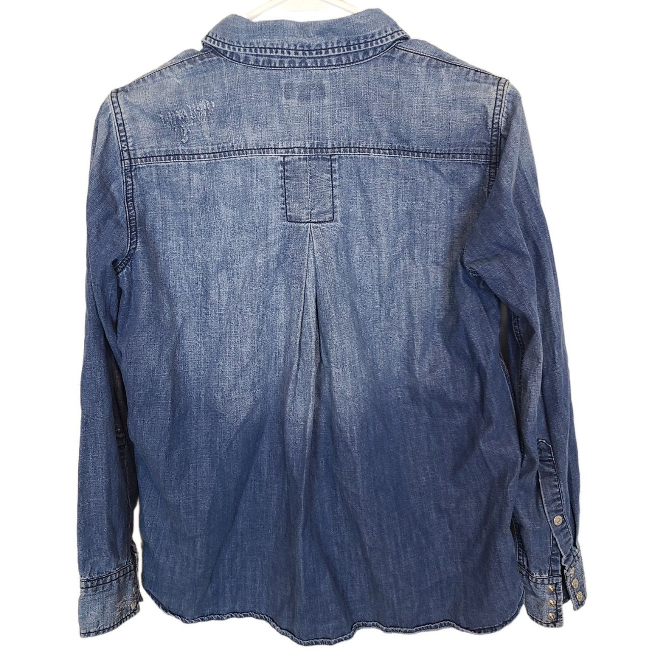 True Religion True Religion Denim Shirt Women XS Snap Western Cowgirl Size XS / US 0-2 / IT 36-38 - 9 Thumbnail