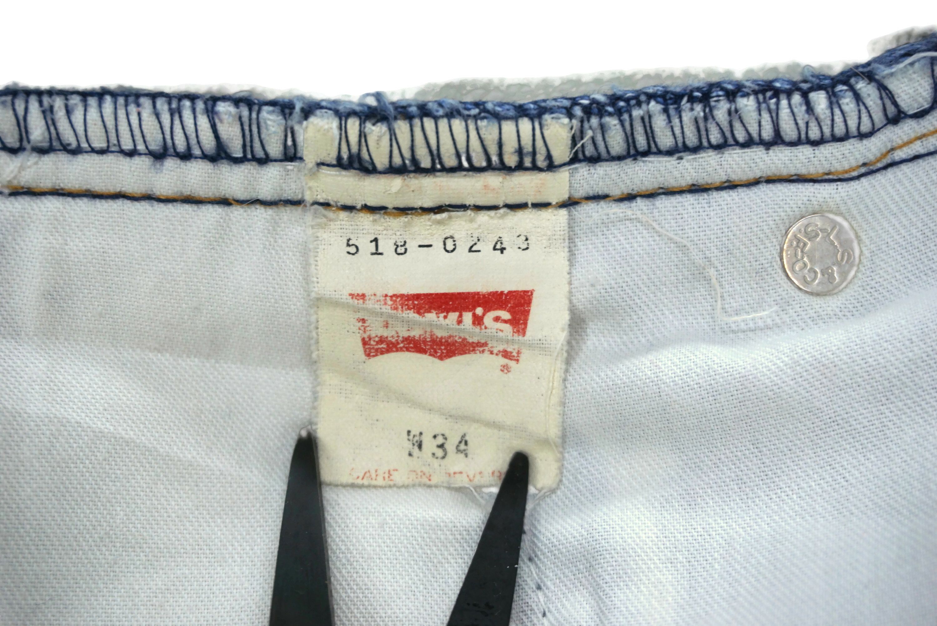Levi's Vintage Levi's 518-03 Jeans Size W34xL28.5 Ankle Denim Japan Size US 34 / EU 50 - 12 Thumbnail