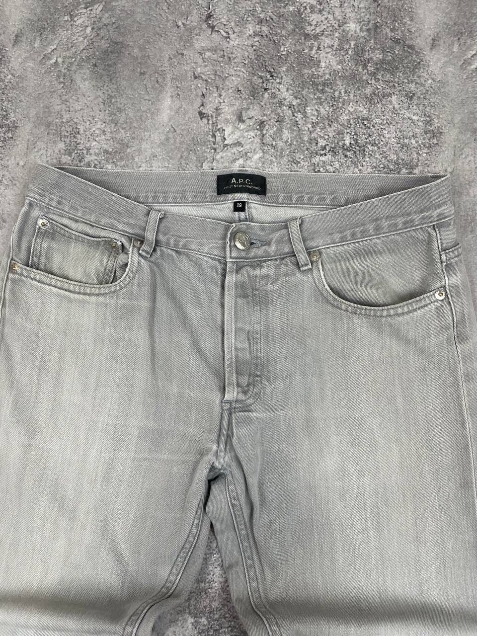 A.P.C. A.P.C. Men’s Denim Jeans Pants Grey Straight Size W29 Size US 29 - 6 Thumbnail