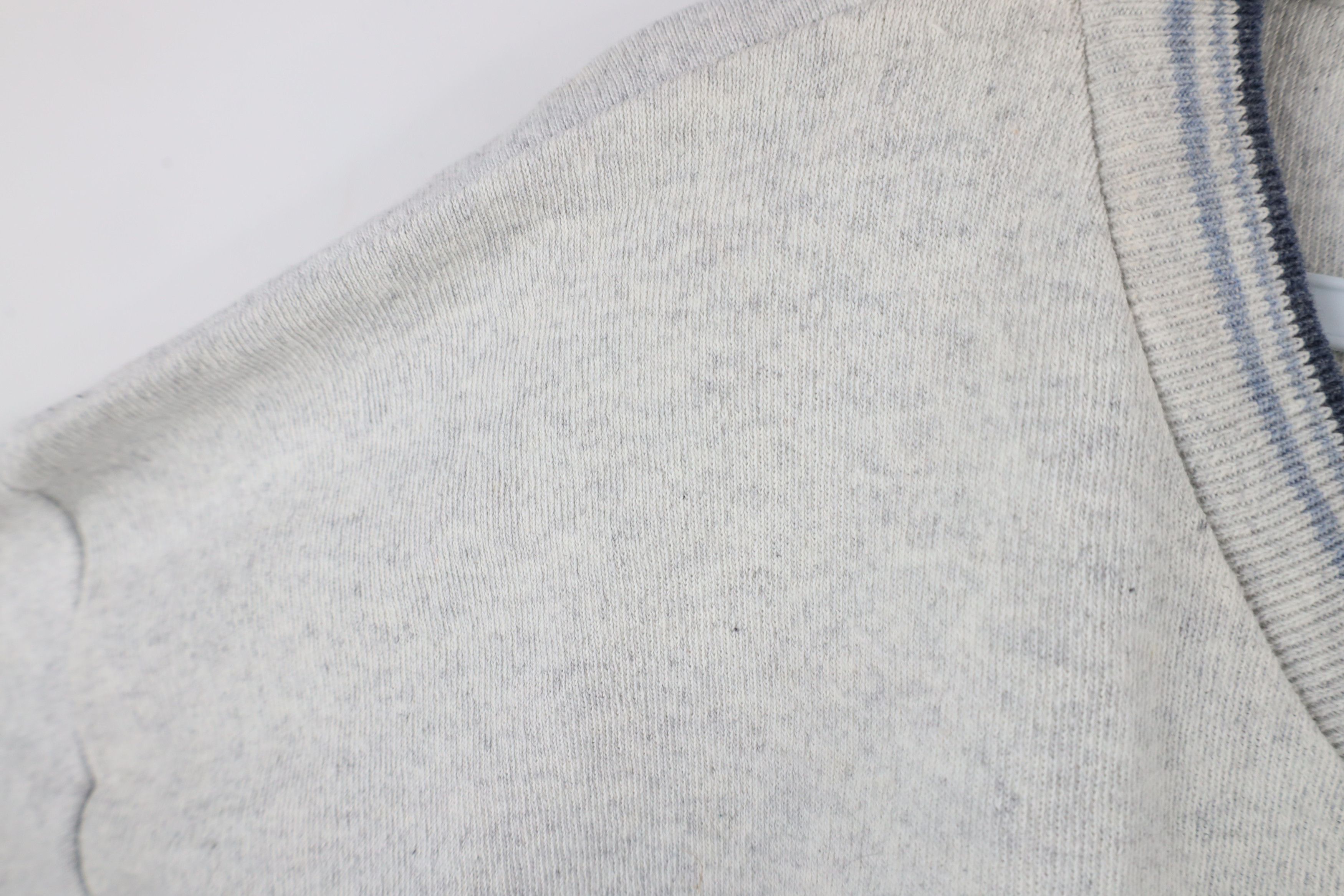 Vintage Vintage 90s Streetwear Doll Striped Knit V-Neck Sweater USA Size L / US 10 / IT 46 - 6 Thumbnail