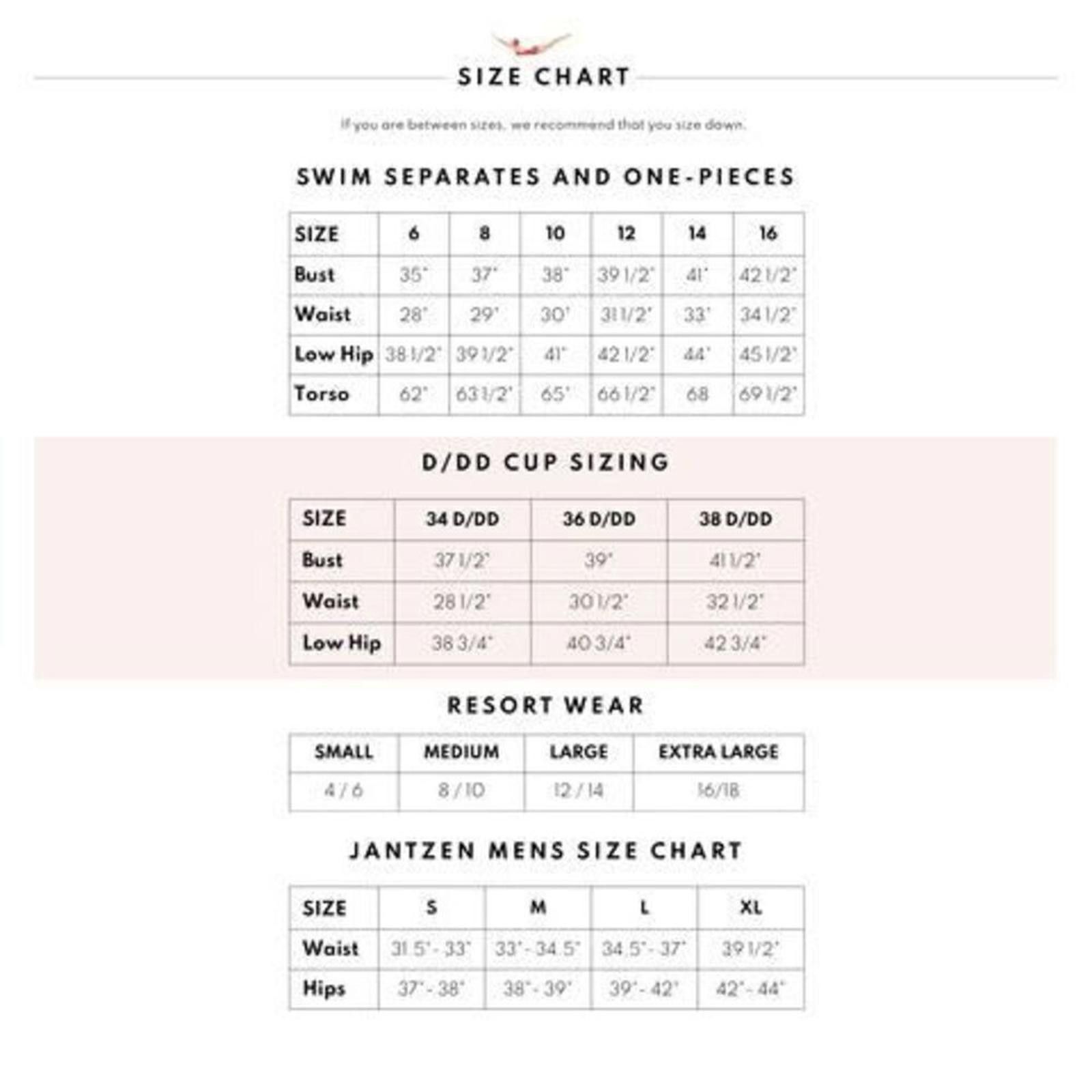 Jantzen Jantzen SWEET DREAMS TWIST FRONT ONE PIECE swim 12 Size ONE SIZE - 4 Thumbnail