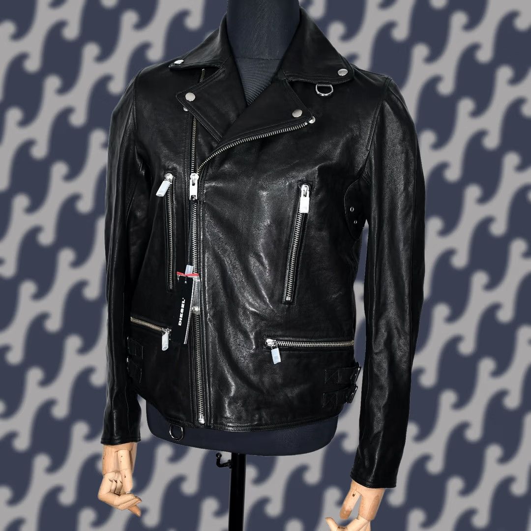 Diesel Diesel L-GARRETT Leather Jacket | Grailed