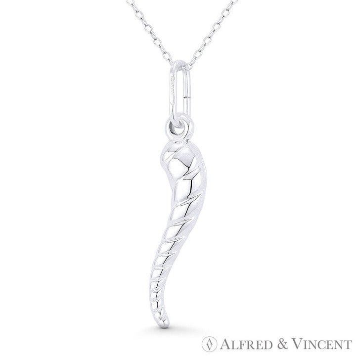 Other Italian Horn Corno Evil Eye Luck Charm Pendant Size ONE SIZE - 1 Preview